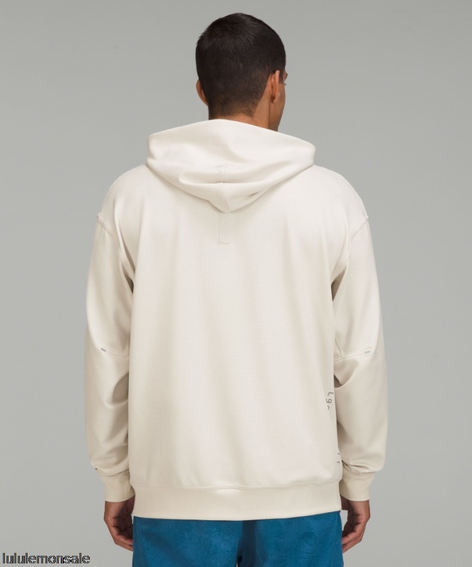 Lululemon Deutschland DELULU638 | White Opal Trainings-Hoodie Mit Entspannter Passform